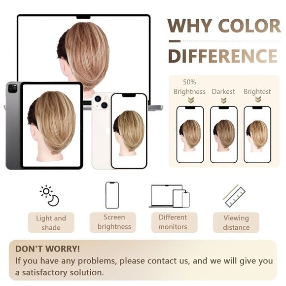 Claw Clip Ponytail Extension Synthetic Straight 10 Inch for Women